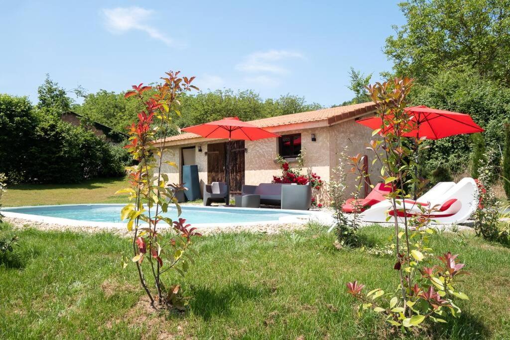 Vila Combe Jolie Clim, Piscine & Jacuzzi Saint-Vincent-de-Cosse Exteriér fotografie