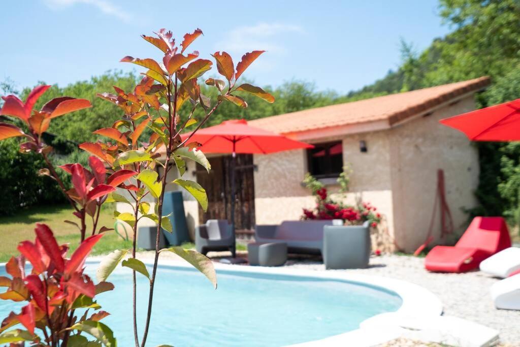 Vila Combe Jolie Clim, Piscine & Jacuzzi Saint-Vincent-de-Cosse Exteriér fotografie